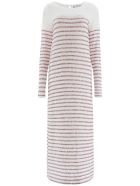 In The Mood For Love Beth Sequined Dress In The Mood For Love Beth Sequined Dress - WHITE BURGUNDY (White)