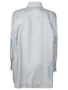 Ermanno Scervino Oversize Striped Shirt Ermanno Scervino Oversize Striped Shirt - BLUE