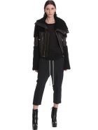 Rick Owens Keith Jkt Leather Jacket In Black Leather Rick Owens Keith Jkt Leather Jacket In Black Leather - black