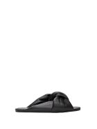 Balenciaga Balenciaga Drapy Flat Sandals Balenciaga Balenciaga Drapy Flat Sandals - BLK