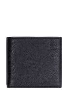 Loewe Leather Flap-over Wallet Loewe Leather Flap-over Wallet - black