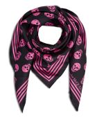 Alexander McQueen Silk Skull Scarf Alexander McQueen Silk Skull Scarf - Black