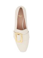 Bally Janelle Leather Loafers Bally Janelle Leather Loafers - 03015 BONE 15 (White)