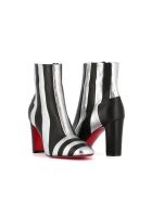 Christian Louboutin Ankle Boot The Joker 85 Christian Louboutin Ankle Boot The Joker 85 - Silver/black