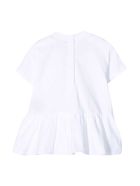 Balmain White T-shirt Dress Balmain White T-shirt Dress - Bianco