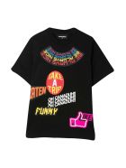 Dsquared2 Black T-shirt Dsquared2 Black T-shirt - Nera
