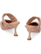 Aquazzura Twist Leather Mules Aquazzura Twist Leather Mules - skin