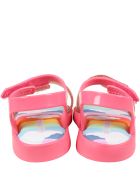 Melissa Pink Sandals For Girl With Clouds Melissa Pink Sandals For Girl With Clouds - Pink