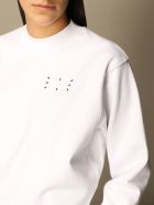 Mcq Sweatshirt Mcq Crewneck Sweatshirt In Cotton With Logo McQ Alexander McQueen Mcq Sweatshirt Mcq Crewneck Sweatshirt In Cotton With Logo - White