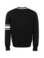 Alexander McQueen Cotton Crew-neck Sweater Alexander McQueen Cotton Crew-neck Sweater - black