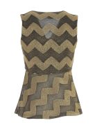 Flared Top V Neck M Missoni Flared Top V Neck - Nero