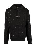 Saint Laurent Cotton Hoodie Saint Laurent Cotton Hoodie - black