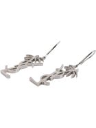 Saint Laurent Logoed Earrings Saint Laurent Logoed Earrings - silver