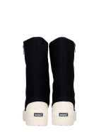 Superga Warmcotton Sneakers In Black Canvas Superga Warmcotton Sneakers In Black Canvas - black