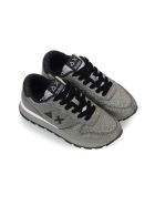 Sun68 Ally Solid Glitter Silver Sneaker Sun 68 Sun68 Ally Solid Glitter Silver Sneaker - Argento (Silver)