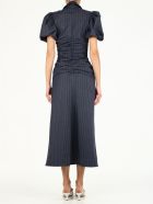 Ganni Stretch Stripe Dress Ganni Stretch Stripe Dress - Blu