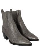 Malìparmi 100 Leather Boots Malìparmi 100 Leather Boots - GREY