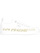 Dolce & Gabbana Portofino Leather Sneakers Dolce & Gabbana Portofino Leather Sneakers - White