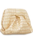 THEMOIRè Gea Faux Leather Clutch THEMOIRè Gea Faux Leather Clutch - Beige