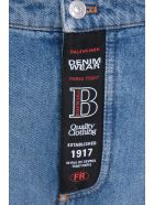 Balenciaga Shorts In Blue Denim Balenciaga Shorts In Blue Denim - Blu Denim