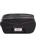 Givenchy Downtown Nylon Belt Bag With Patches Givenchy Downtown Nylon Belt Bag With Patches - black