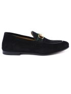 Gucci Black Suede Horsebit Loafer Gucci Black Suede Horsebit Loafer - Nero