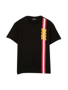 Dsquared2 Black Teen T-shirt Dsquared2 Black Teen T-shirt - Nera