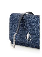 Jimmy Choo Palace Jc Glitter Bag Jimmy Choo Palace Jc Glitter Bag - NAVY