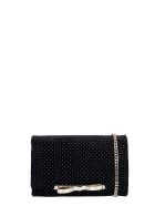 RED Valentino Clutch In Black Suede RED Valentino Clutch In Black Suede - black