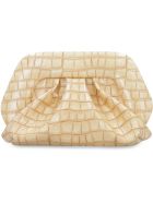 THEMOIRè Gea Faux Leather Clutch THEMOIRè Gea Faux Leather Clutch - Beige