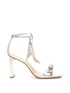 Alexandre Birman Clarita Square Pillar 85 Sandals Alexandre Birman Clarita Square Pillar 85 Sandals - SILVER (Silver)