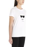 Karl Lagerfeld 'choupette' T-shirt Karl Lagerfeld 'choupette' T-shirt - White