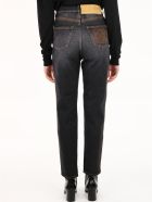 Loewe Logo Jeans Black Denim Loewe Logo Jeans Black Denim - Black
