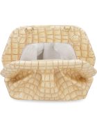 THEMOIRè Gea Faux Leather Clutch THEMOIRè Gea Faux Leather Clutch - Beige