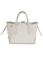 Tod's Aos Zip Media Shopper Bag Tod's Aos Zip Media Shopper Bag - Gesso