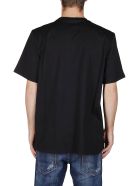 Black Cotton T-shirt MSGM Black Cotton T-shirt - Black