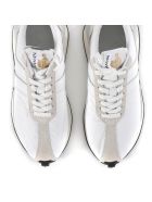 Nylon Bumpr Sneakers Lanvin Nylon Bumpr Sneakers - White