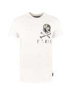 Philipp Plein Patch Detail Cotton T-shirt Philipp Plein Patch Detail Cotton T-shirt - White