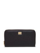 Dolce & Gabbana Sicily Wallet In Grained Leather Dolce & Gabbana Sicily Wallet In Grained Leather - Black