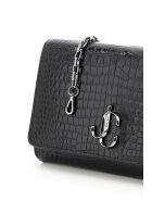Jimmy Choo Varenne Clutch With Chain Jimmy Choo Varenne Clutch With Chain - BLACK (Black)