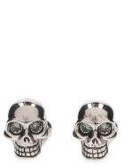 Alexander Mcqueen 'twin Skulls' Cuffs Alexander McQueen 'twin Skulls' Cuffs - Silver