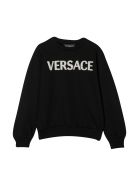 Young Versace Black Sweatshirt Young Versace Black Sweatshirt - Nero