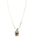 Pave Skull Necklace Alexander McQueen Pave Skull Necklace - Mix