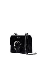 Jimmy Choo Mini Paris Shoulder Bag In Black Leather Jimmy Choo Mini Paris Shoulder Bag In Black Leather - black