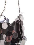 Paco Rabanne 'sparkle Hobo' Plastic Shoulder Bag Paco Rabanne 'sparkle Hobo' Plastic Shoulder Bag - Silver