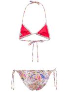Etro Ibiza White Bikini With Paisely Print Etro Ibiza White Bikini With Paisely Print - White
