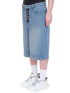 Balenciaga Shorts In Blue Denim Balenciaga Shorts In Blue Denim - Blu Denim