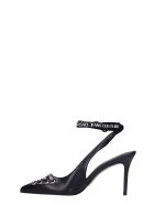 Versace Jeans Couture Pumps In Black Leather Versace Jeans Couture Pumps In Black Leather - black