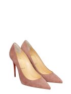 Christian Louboutin Kate 100 Pumps In Powder Suede Christian Louboutin Kate 100 Pumps In Powder Suede - powder
