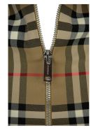 Burberry Vilan - Vintage Check Stretch Jersey Turtleneck Top Burberry Vilan - Vintage Check Stretch Jersey Turtleneck Top - Archive Beige